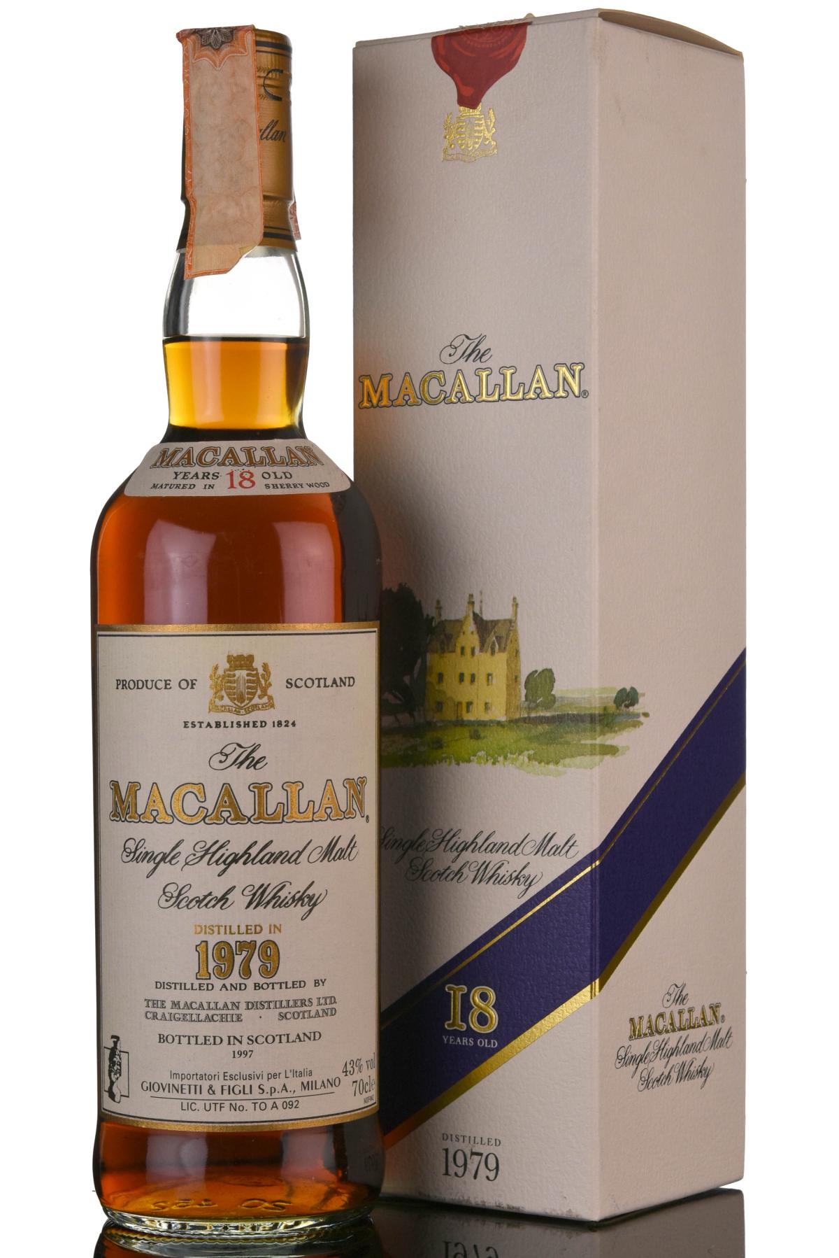 Macallan 1979-1997 - 18 Year Old - Sherry Cask