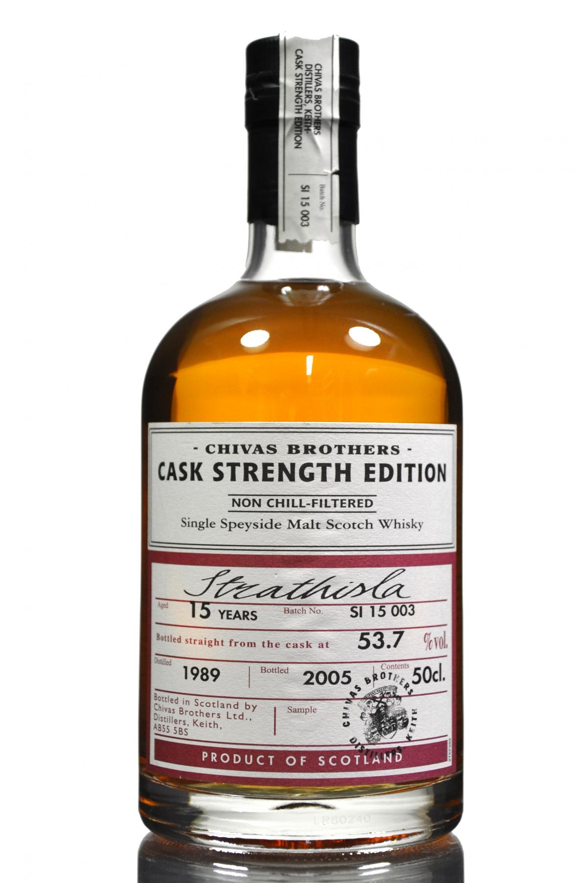 Strathisla 1989-2005 - 15 Year Old - Chivas Brothers