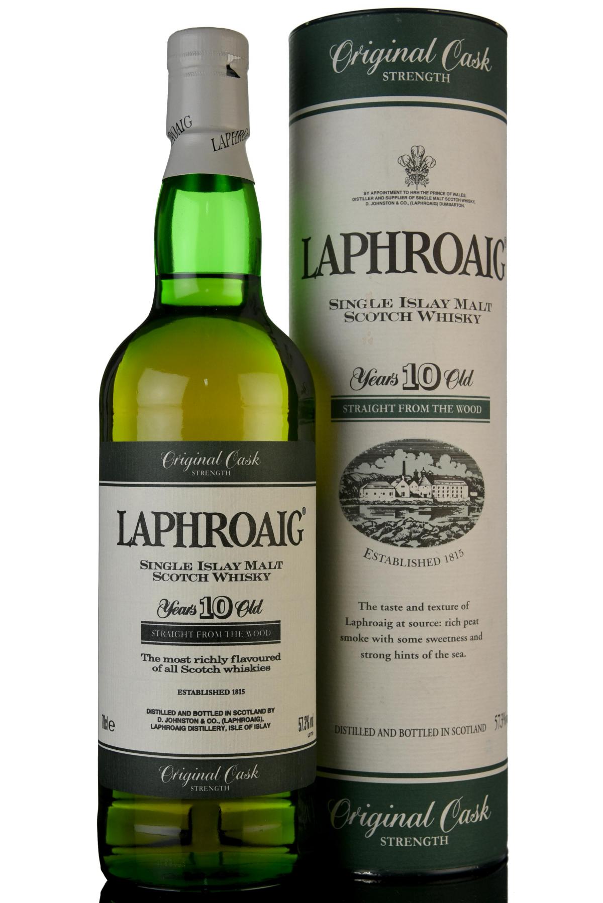 Laphroaig 10 Year Old - Original Cask Strength - 57.3%