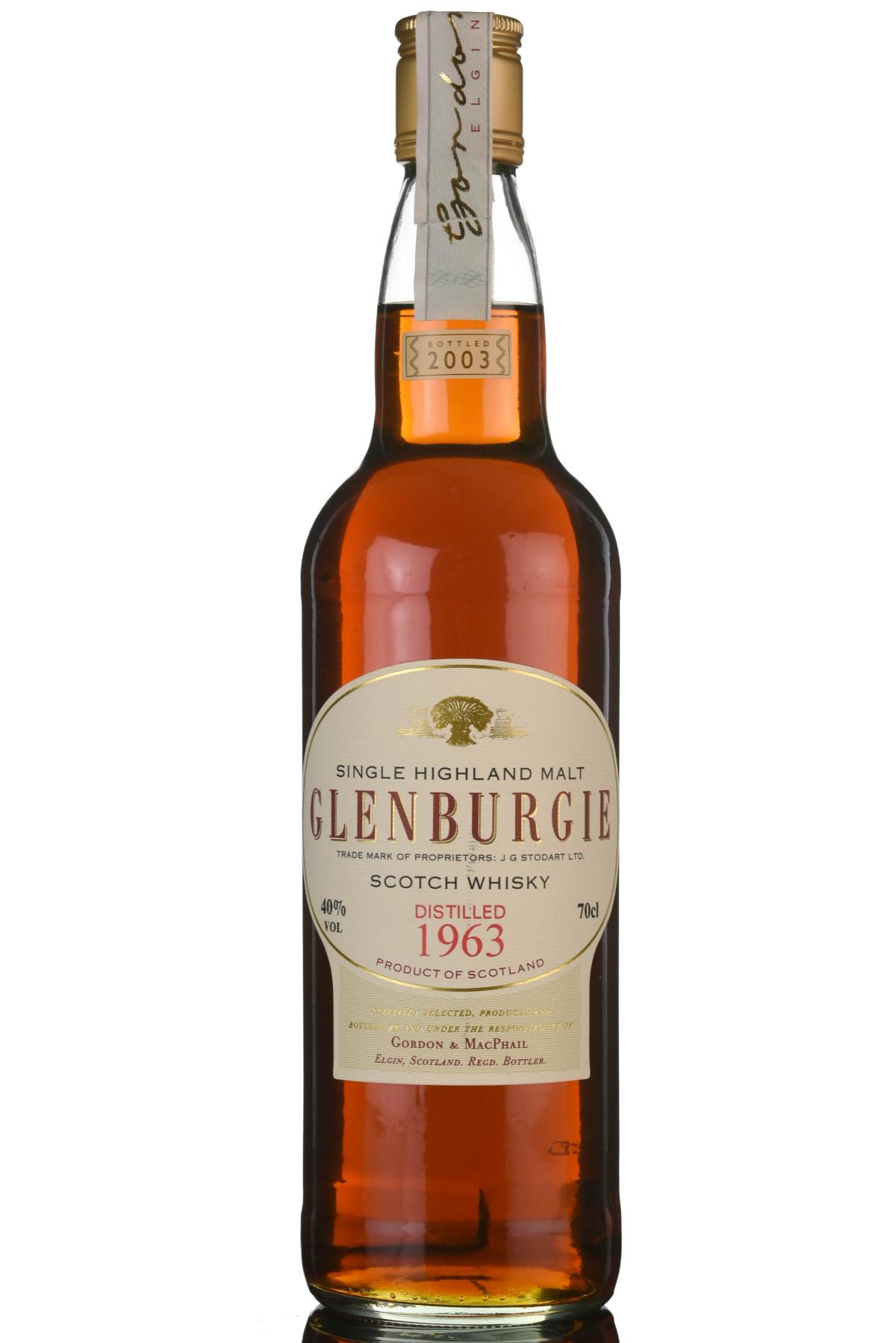 Glenburgie 1963-2003 - Gordon & MacPhail