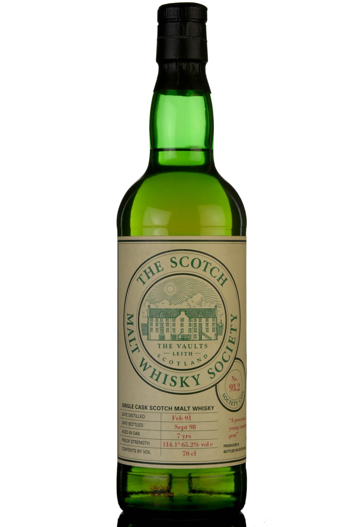 Glen Scotia 1991-1998 - 7 Year Old - SMWS 93.2