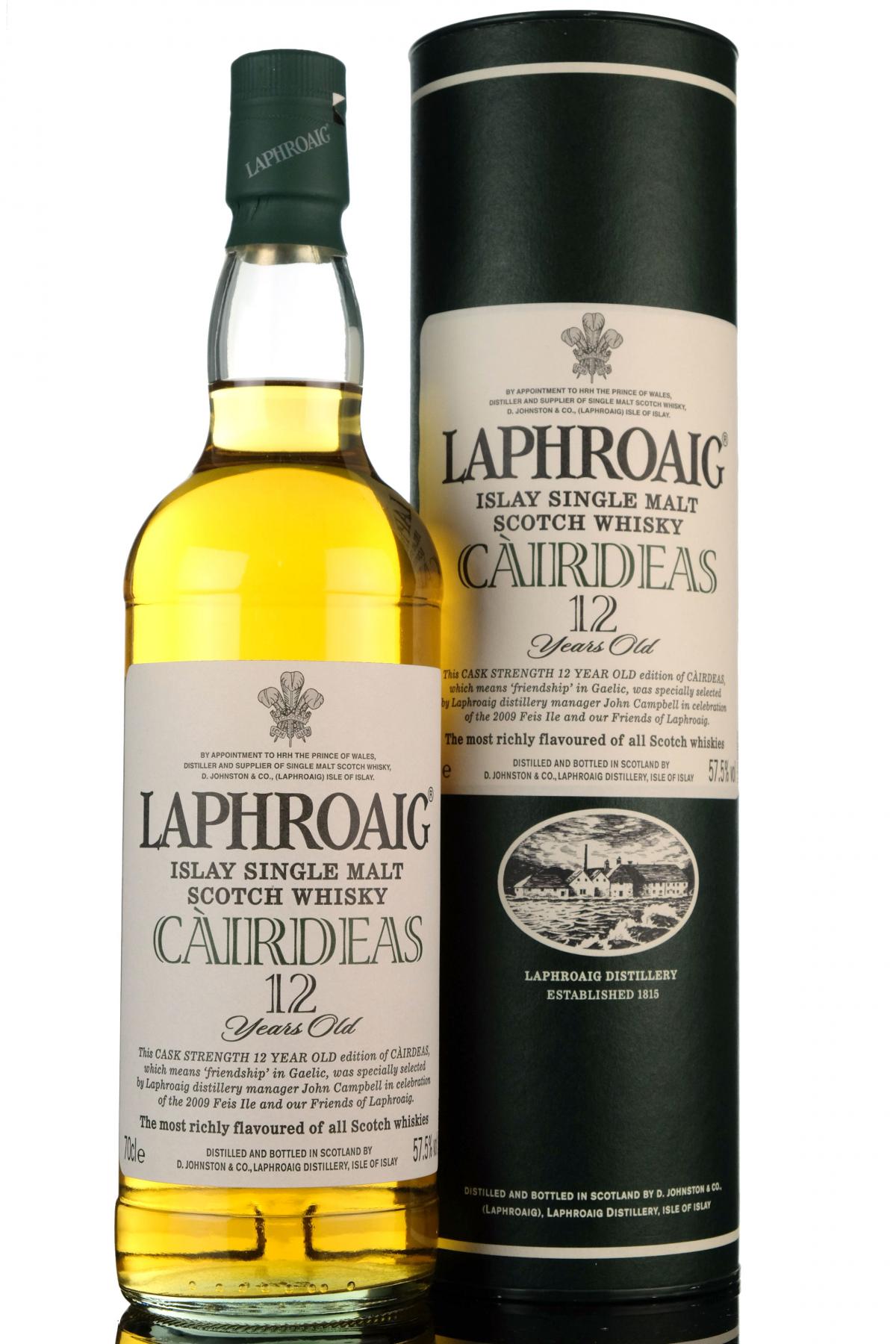 Laphroaig 12 Year Old Cairdeas - Festival 2009
