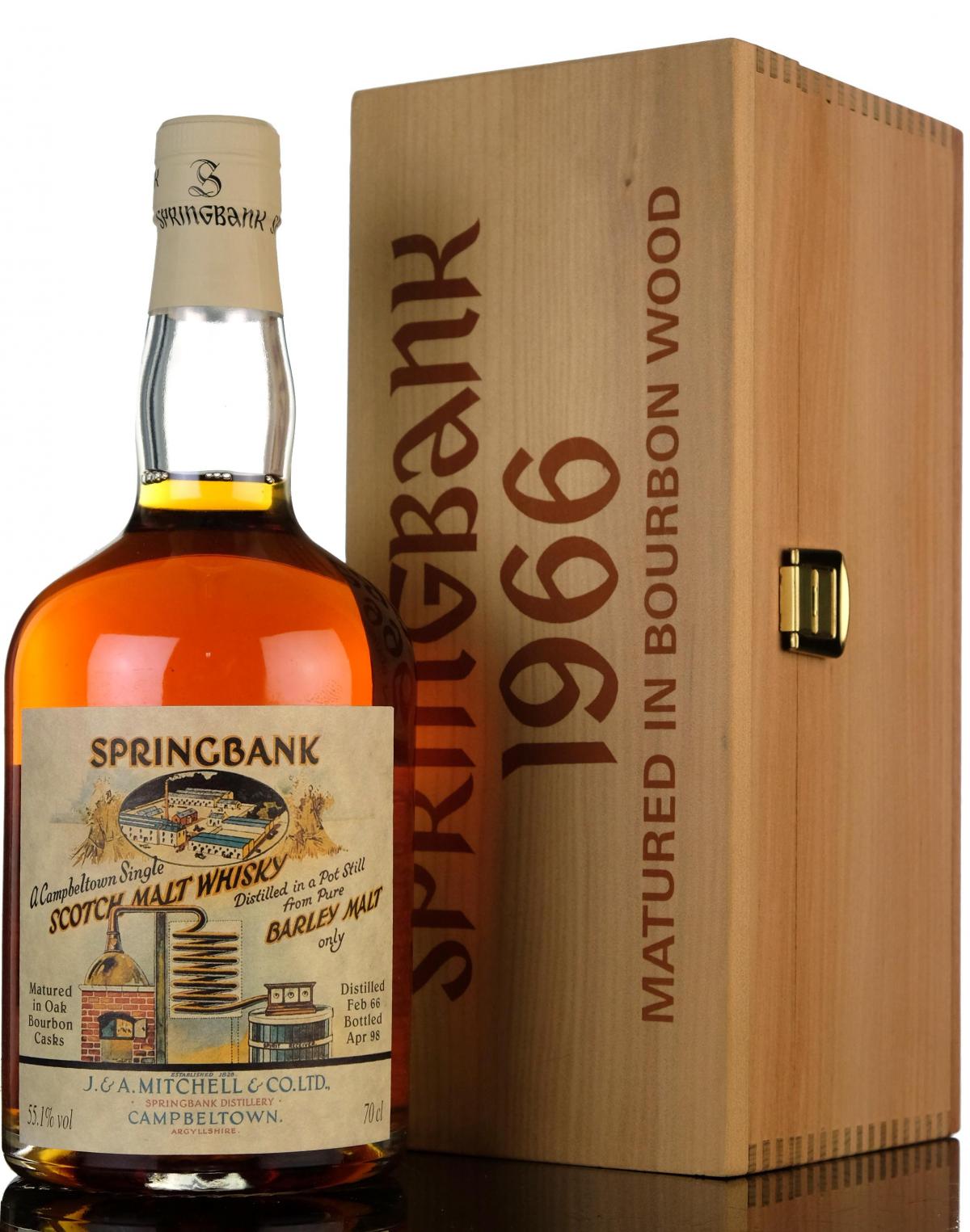 Springbank 1966 - 1998 Local Barley Cask 492