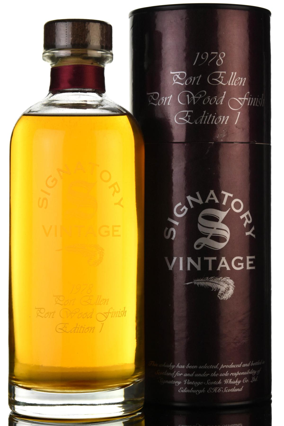 Port Ellen 1978 - 2001 Signatory Vintage