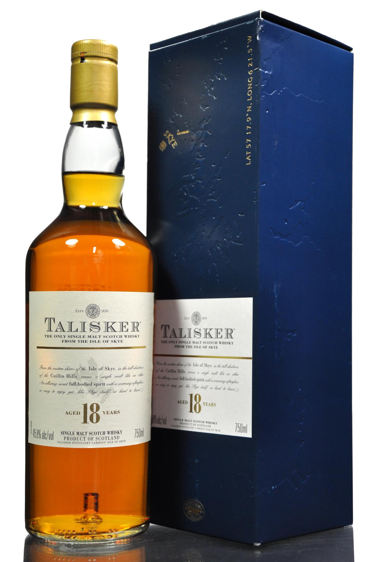 Talisker 18 Year Old - 75cl