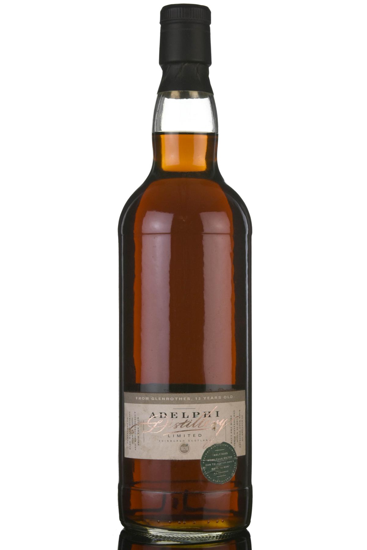Glenrothes 1990-2003 - 13 Year Old - Adelphi - Cask 15355