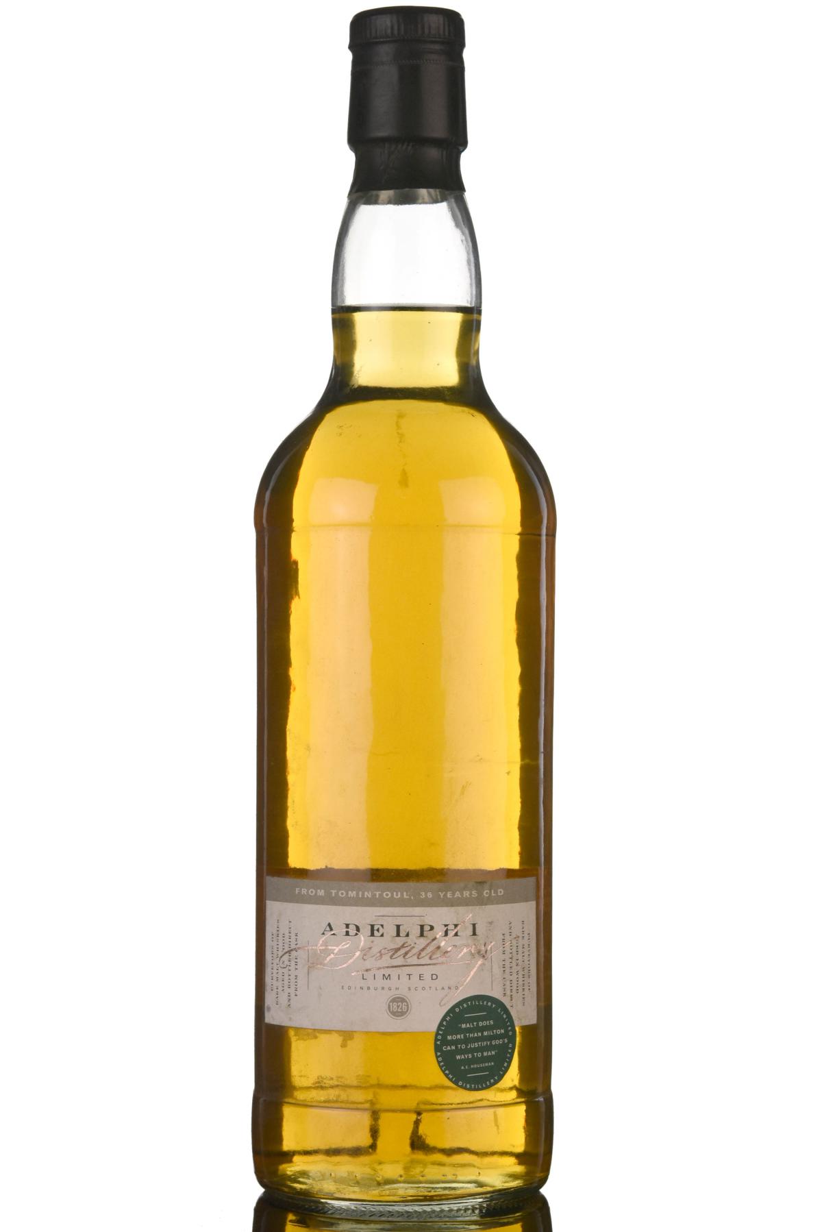 Tomintoul 1967  2003  36 Year Old  Adelphi  Cask 4481