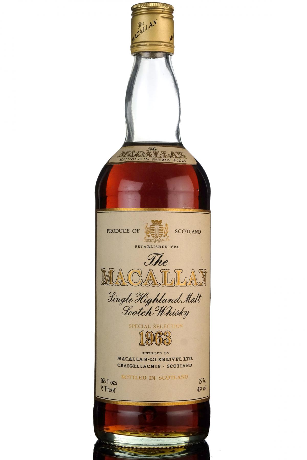 Macallan 1963