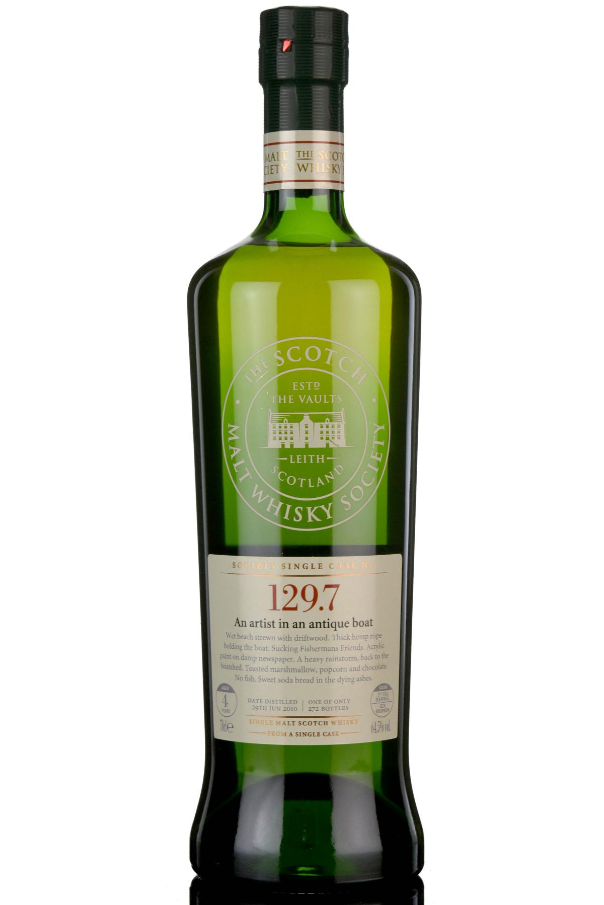 Kilchoman 2010 - 4 Year Old - SMWS 129.7