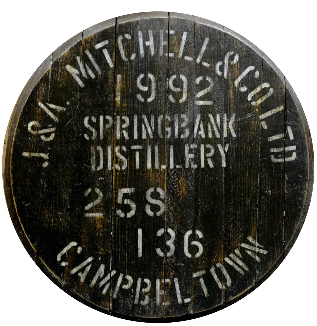 Springbank 1992 Cask End