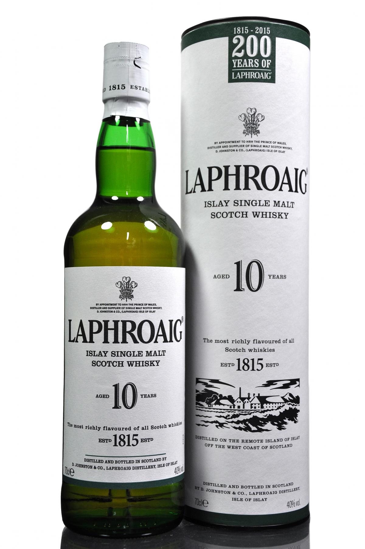 Laphroaig 10 Year Old - Bicentenary
