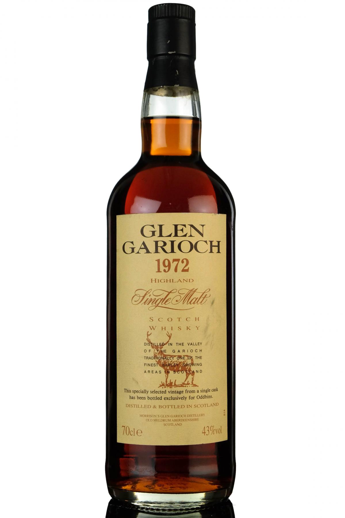 Glen Garioch 1972 - Oddbins Exclusive 1990s