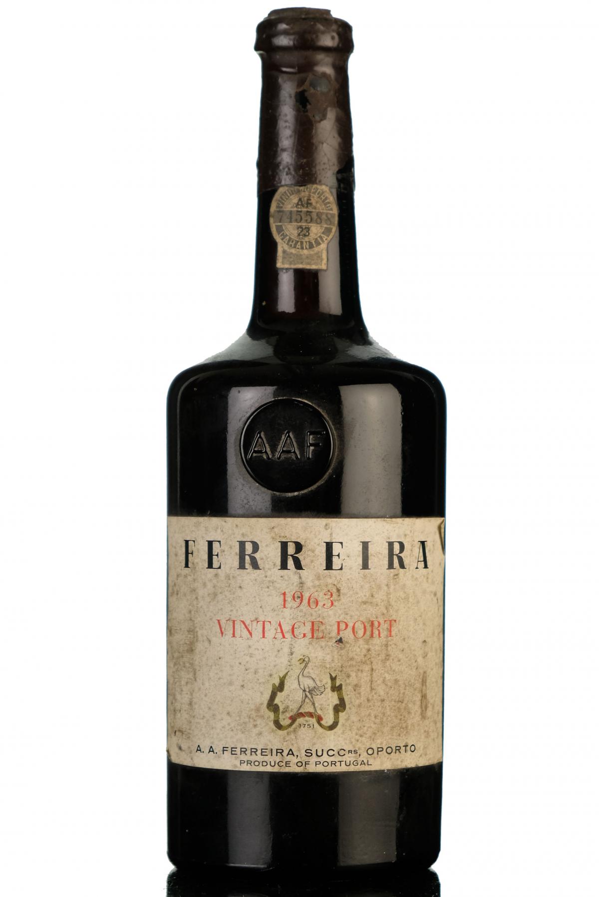 Ferreira 1963 Vintage Port