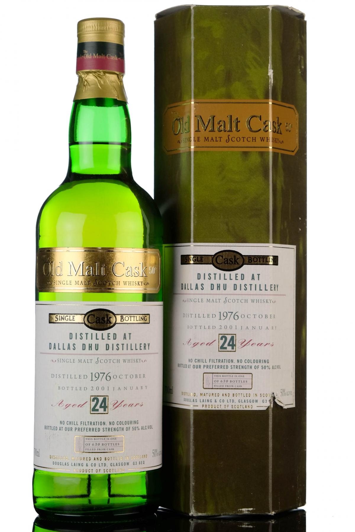 Dallas Dhu 1976-2001 - 24 Year Old - Douglas Laing - Old Malt Cask