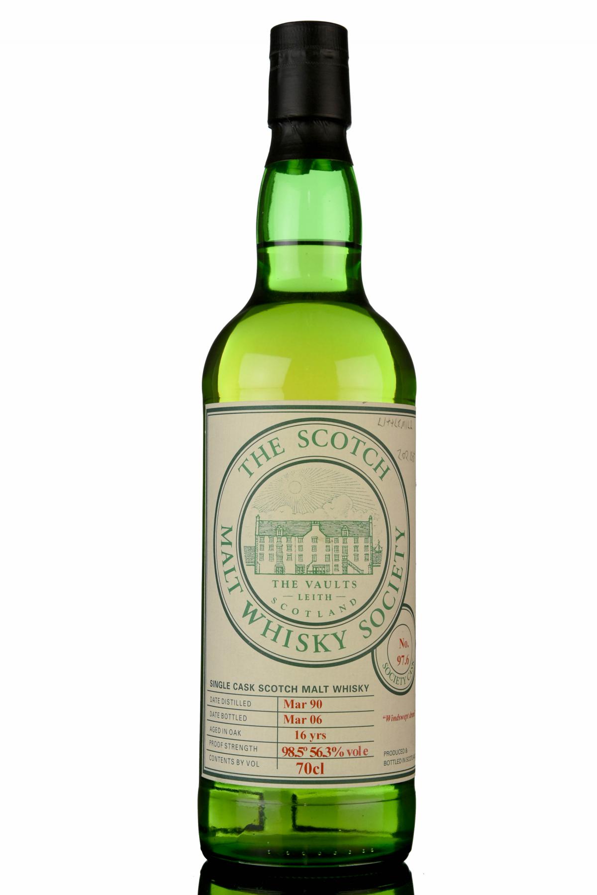 Littlemill 19902006  16 Year Old  SMWS 976