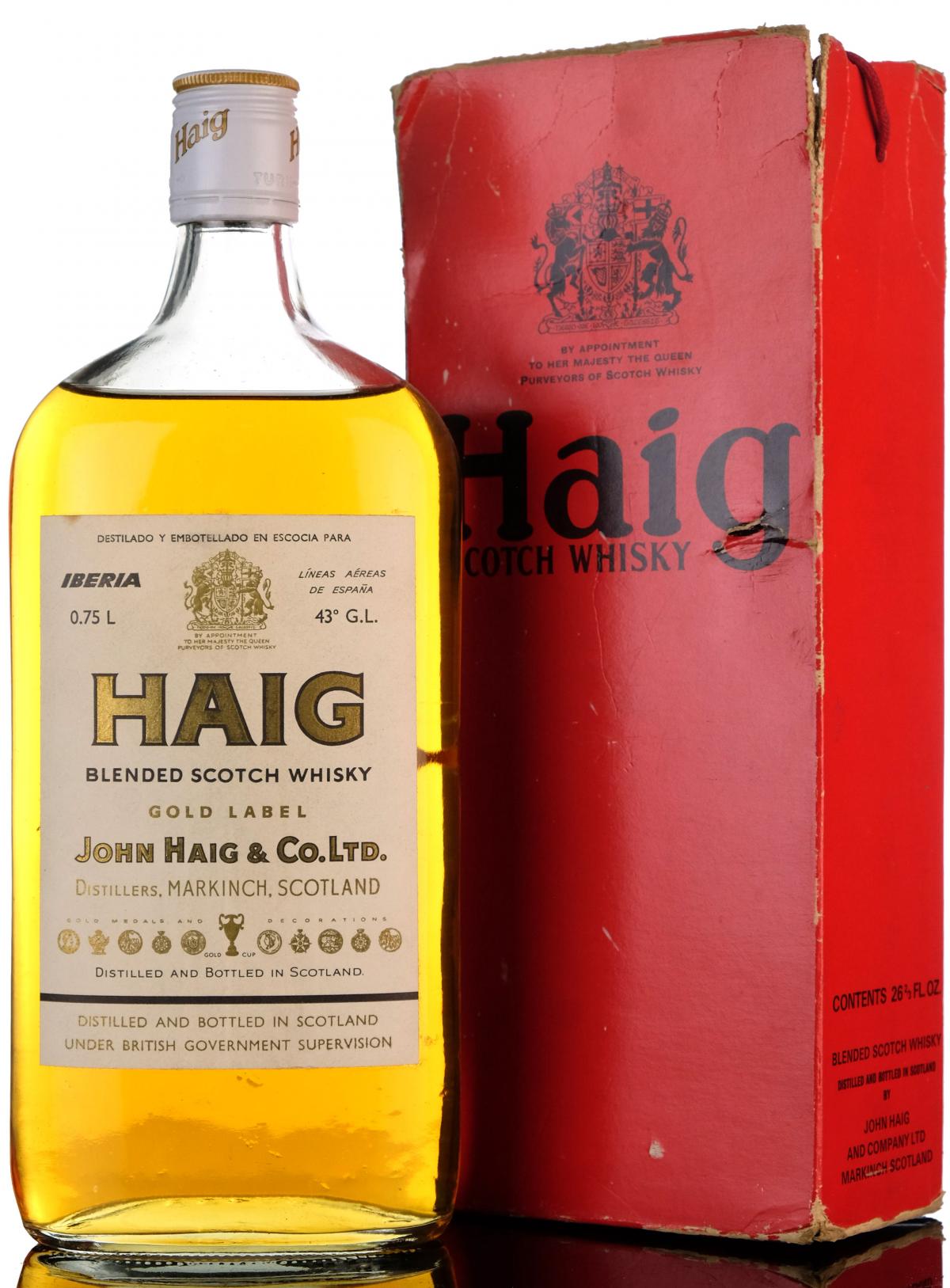 Haig Gold Label - 1980s