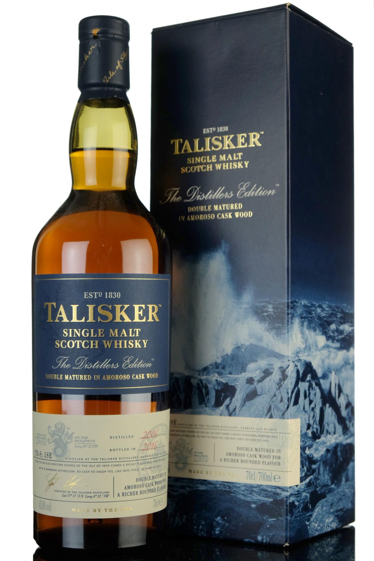 Talisker 2006-2016 - Distillers Edition