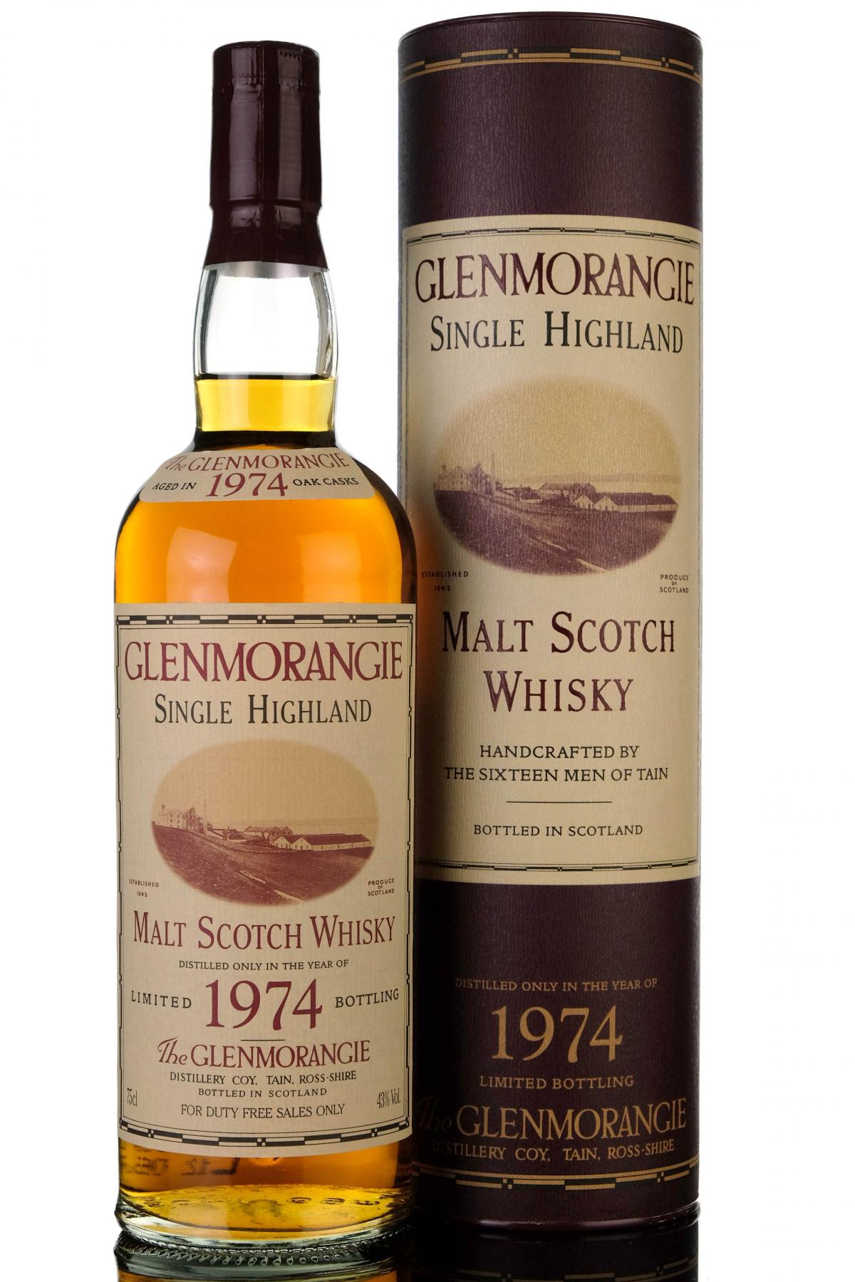 Glenmorangie 1974-1997 - Duty Free Exclusive