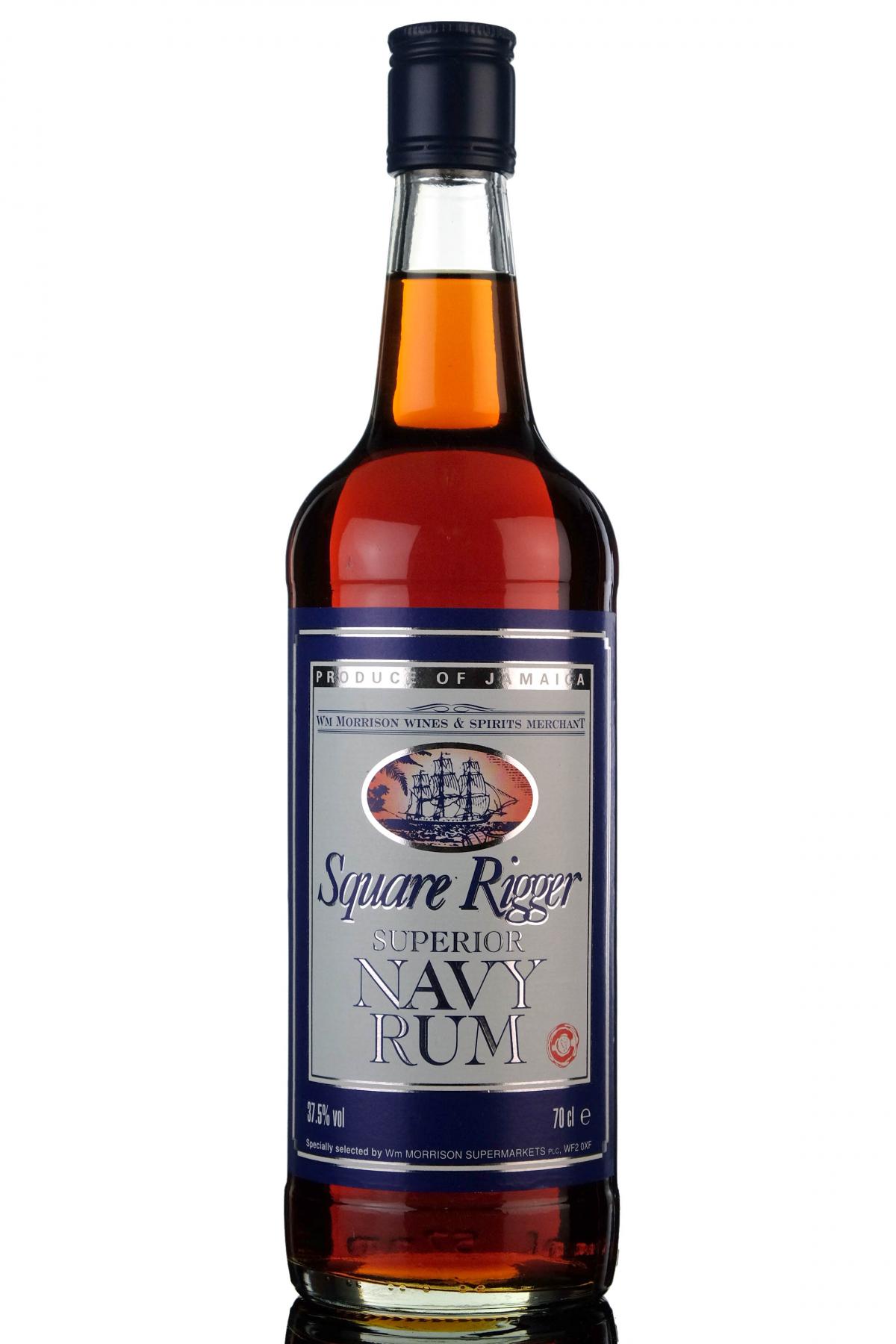 Square Rigger Navy Rum