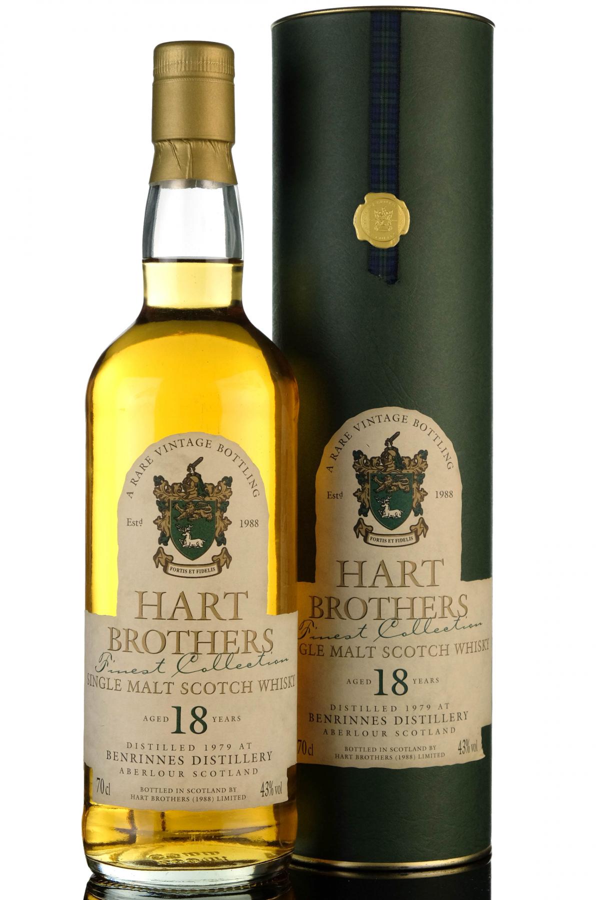 Benrinnes 1979 - 18 Year Old - Hart Brothers - Finest Collection