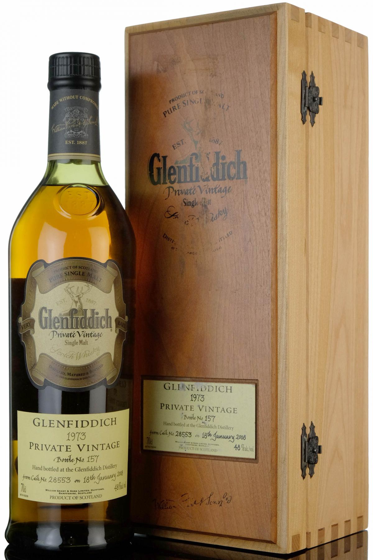 Glenfiddich 1973 - 2008 Vintage Reserve Single Cask 28553