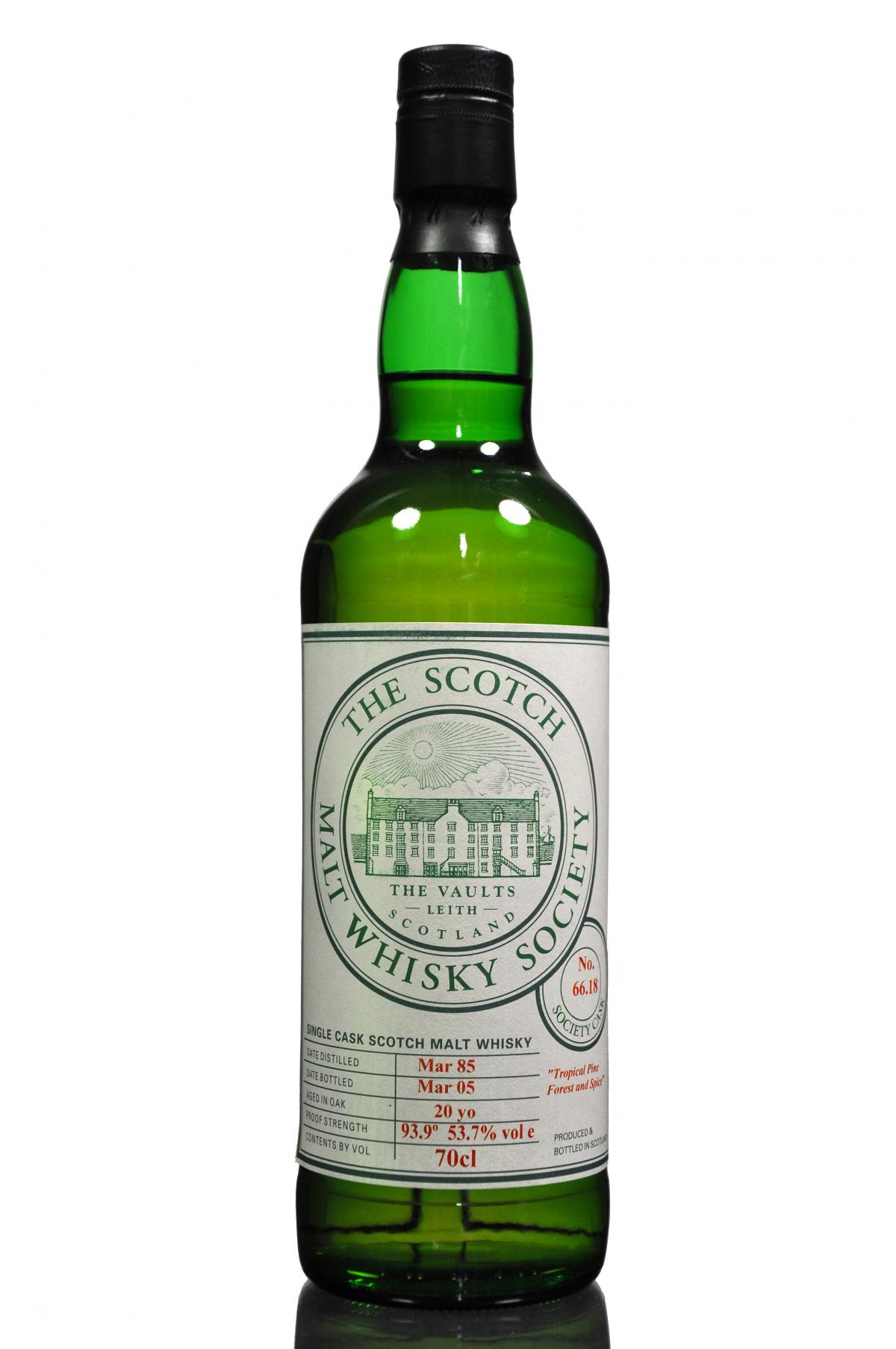 Ardmore 1985 - 20 Year Old - SMWS 66.18