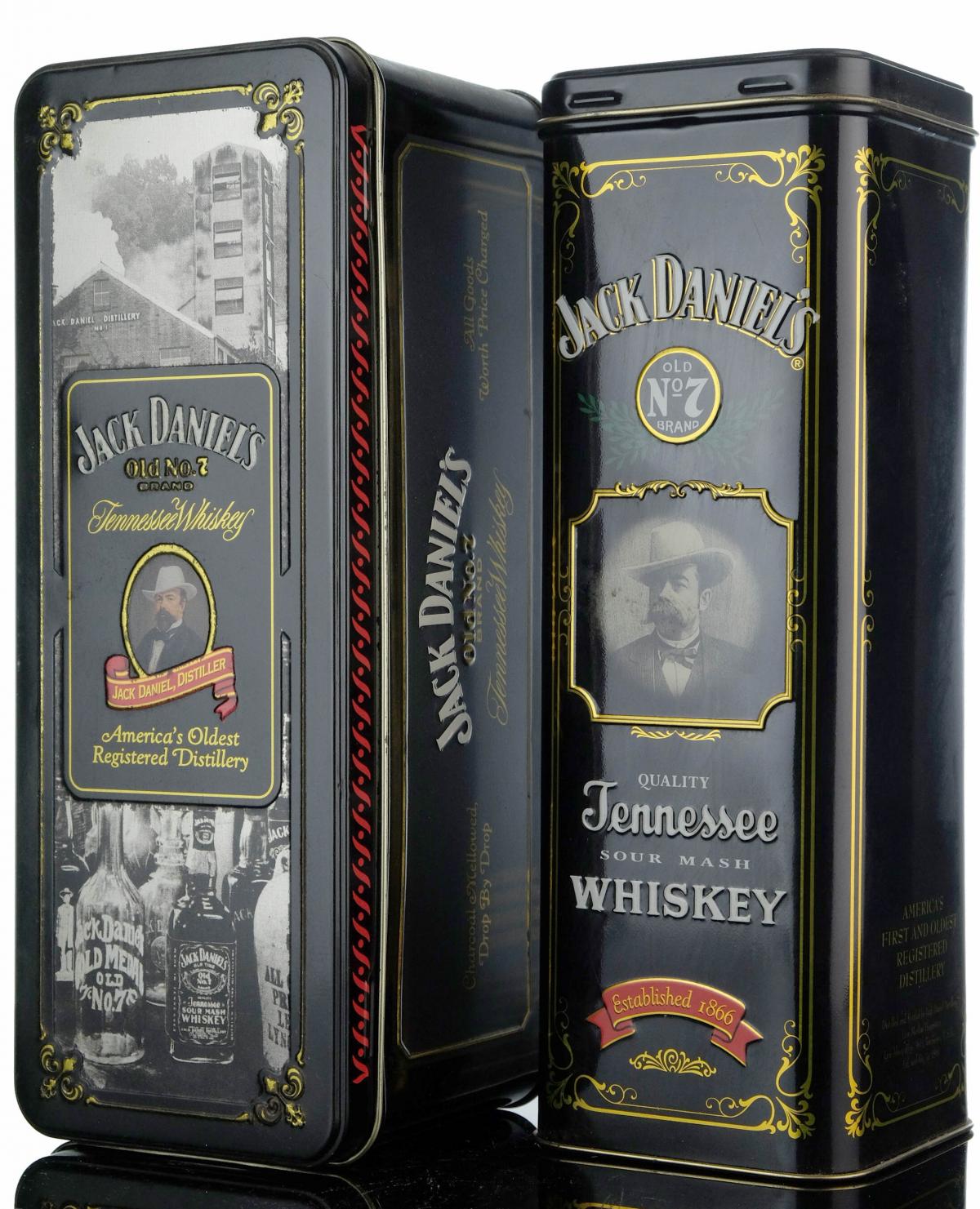 Jack Daniels Empty Presentation Tins