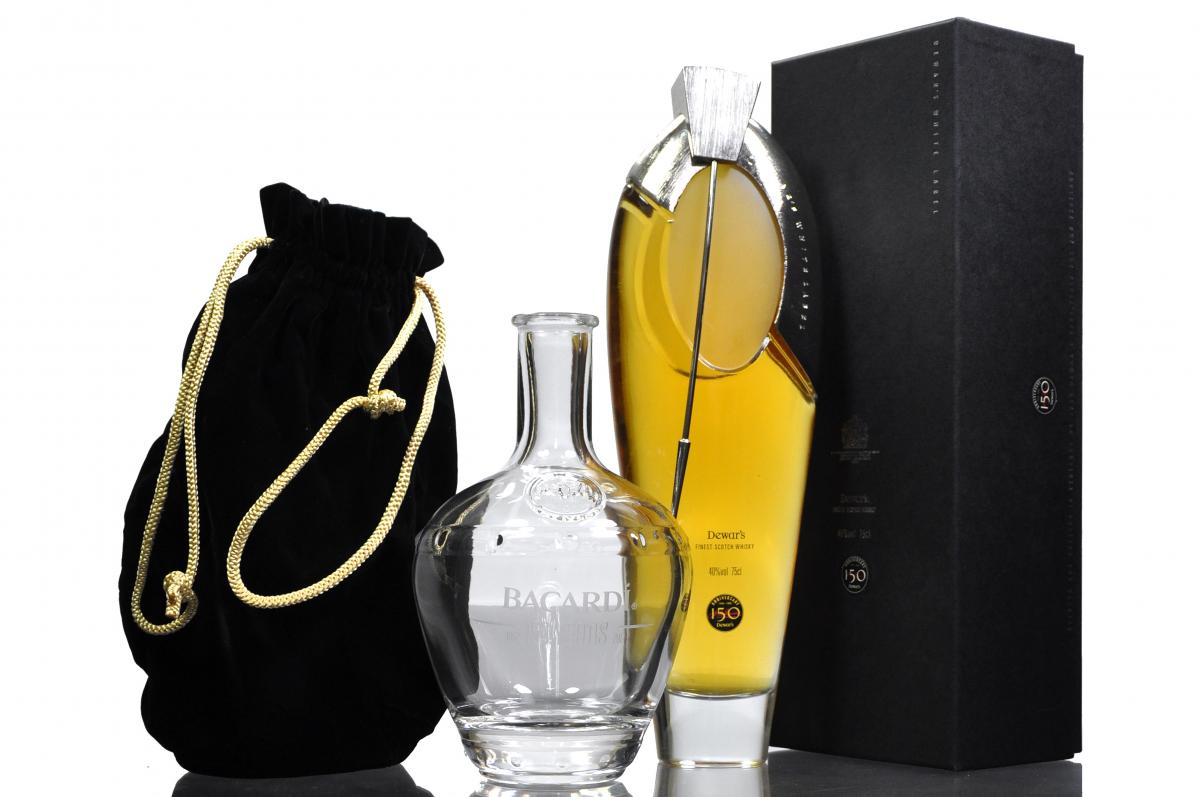 Dewars White Label Decanter - 150th Anniversary 1846-1996