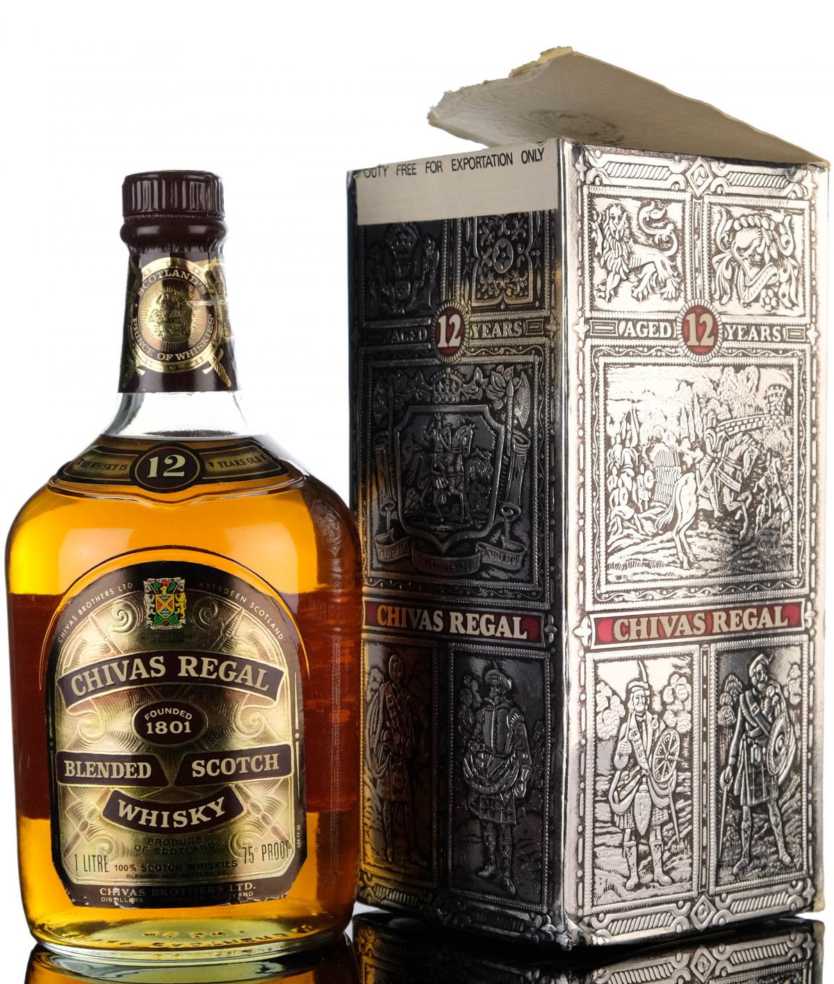 Chivas Regal 12 Year Old - 1970s - 1 Litre