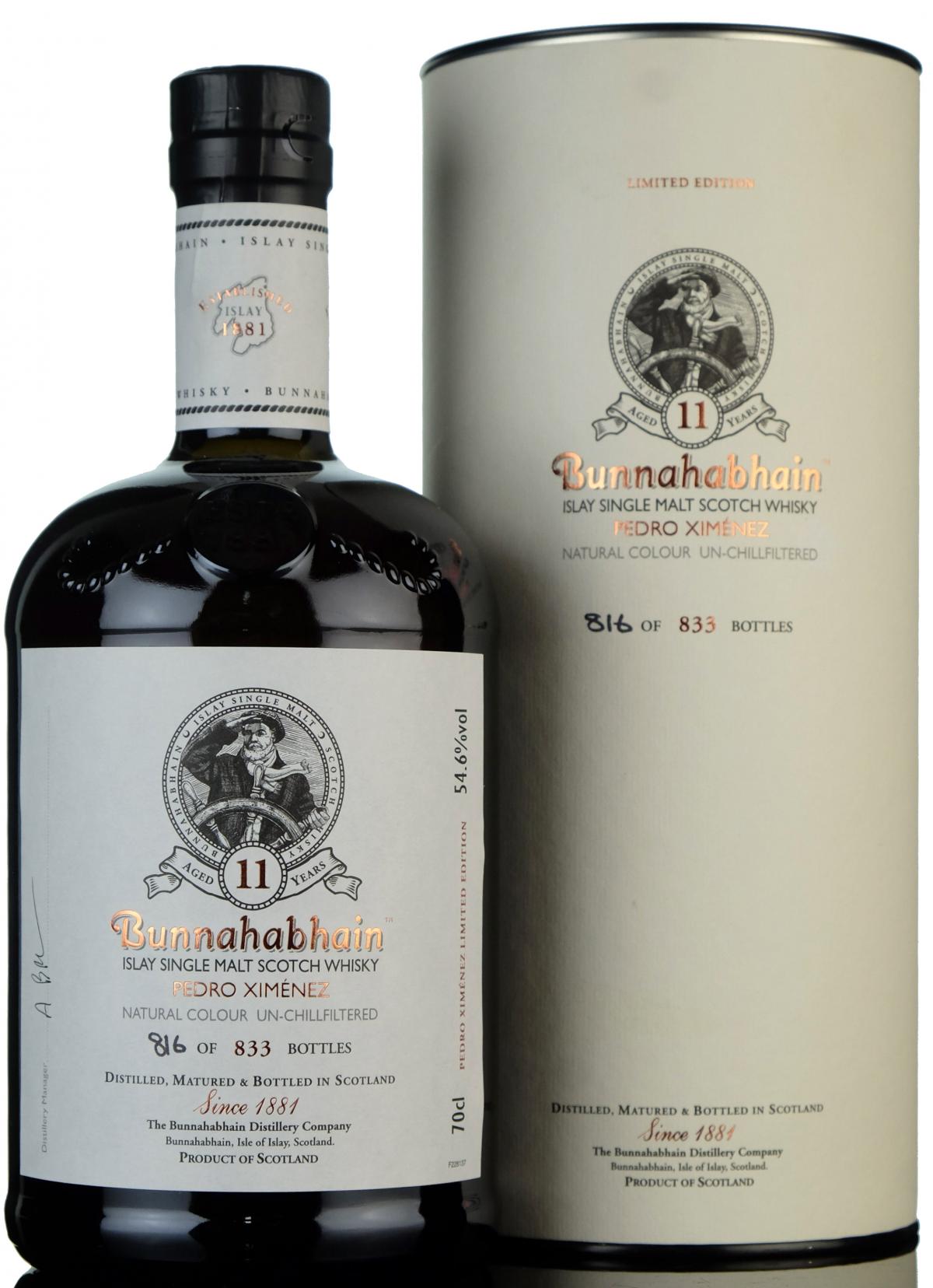 Bunnahabhain 11 Year Old - Pedro Ximenez
