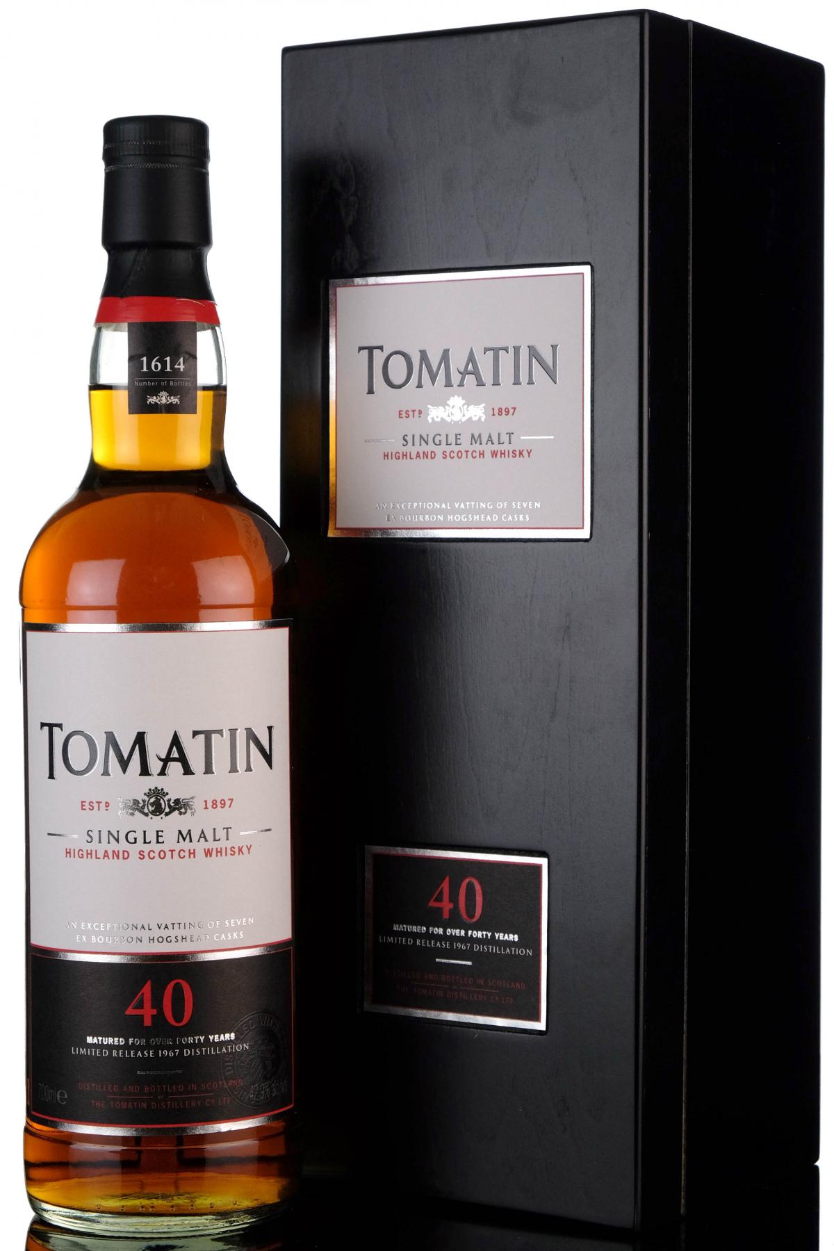 Tomatin 1967-2007 - 40 Year Old