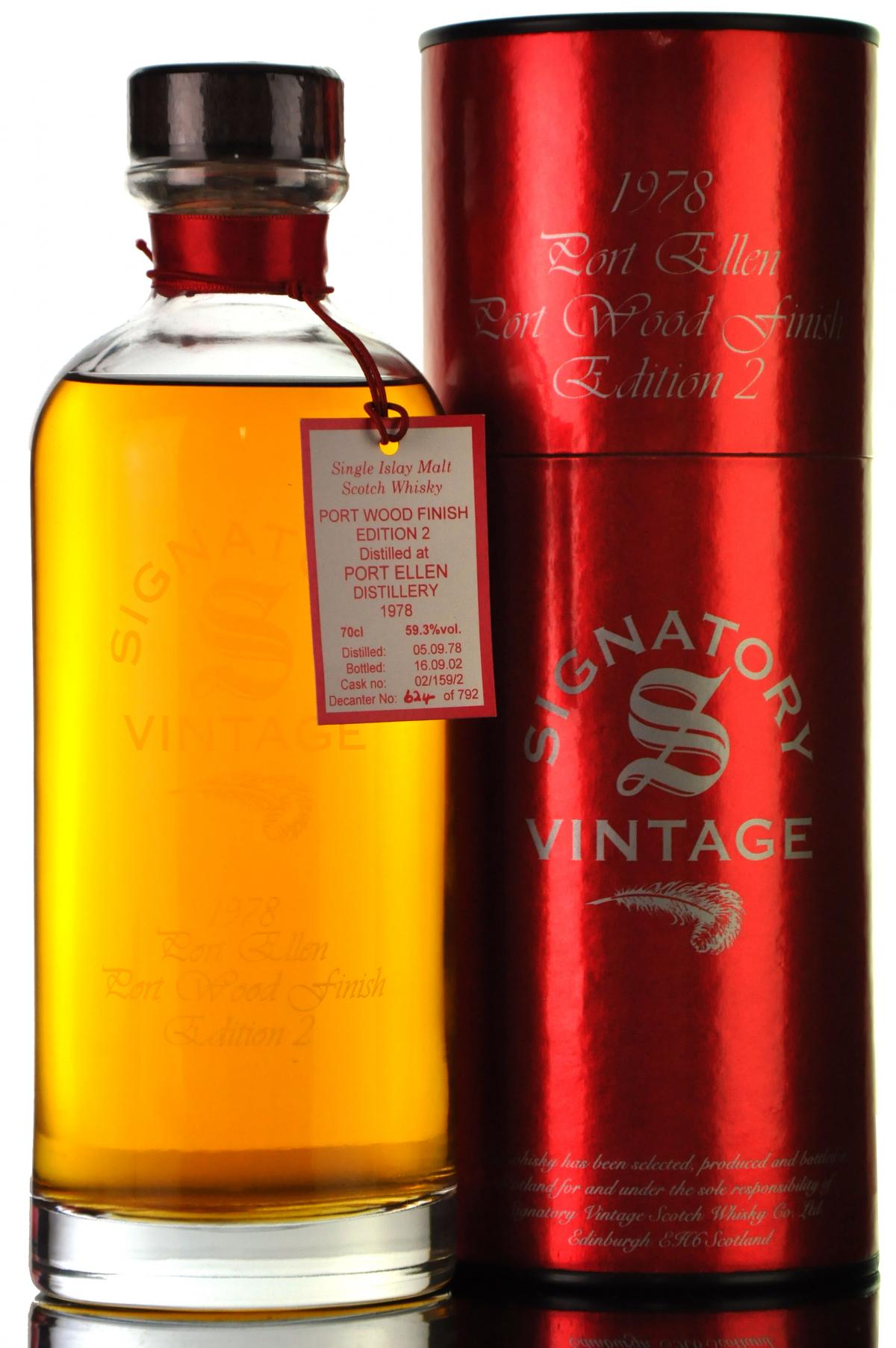 Port Ellen 1978 - 2002 Signatory Vintage