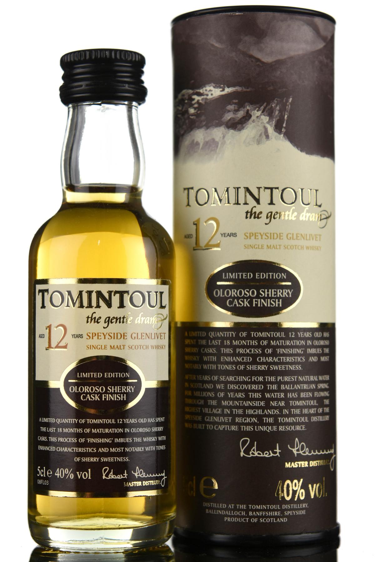 Tomintoul Gentle Dram Miniature