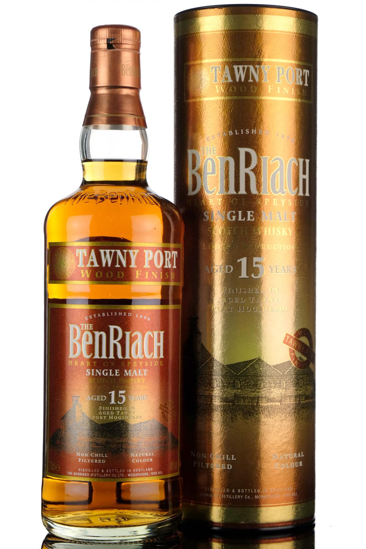 Benriach 15 Year Old - Tawny Port Wood