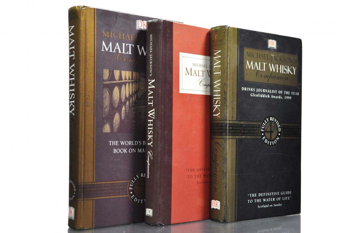 3 x Malt Whisky Companion Books