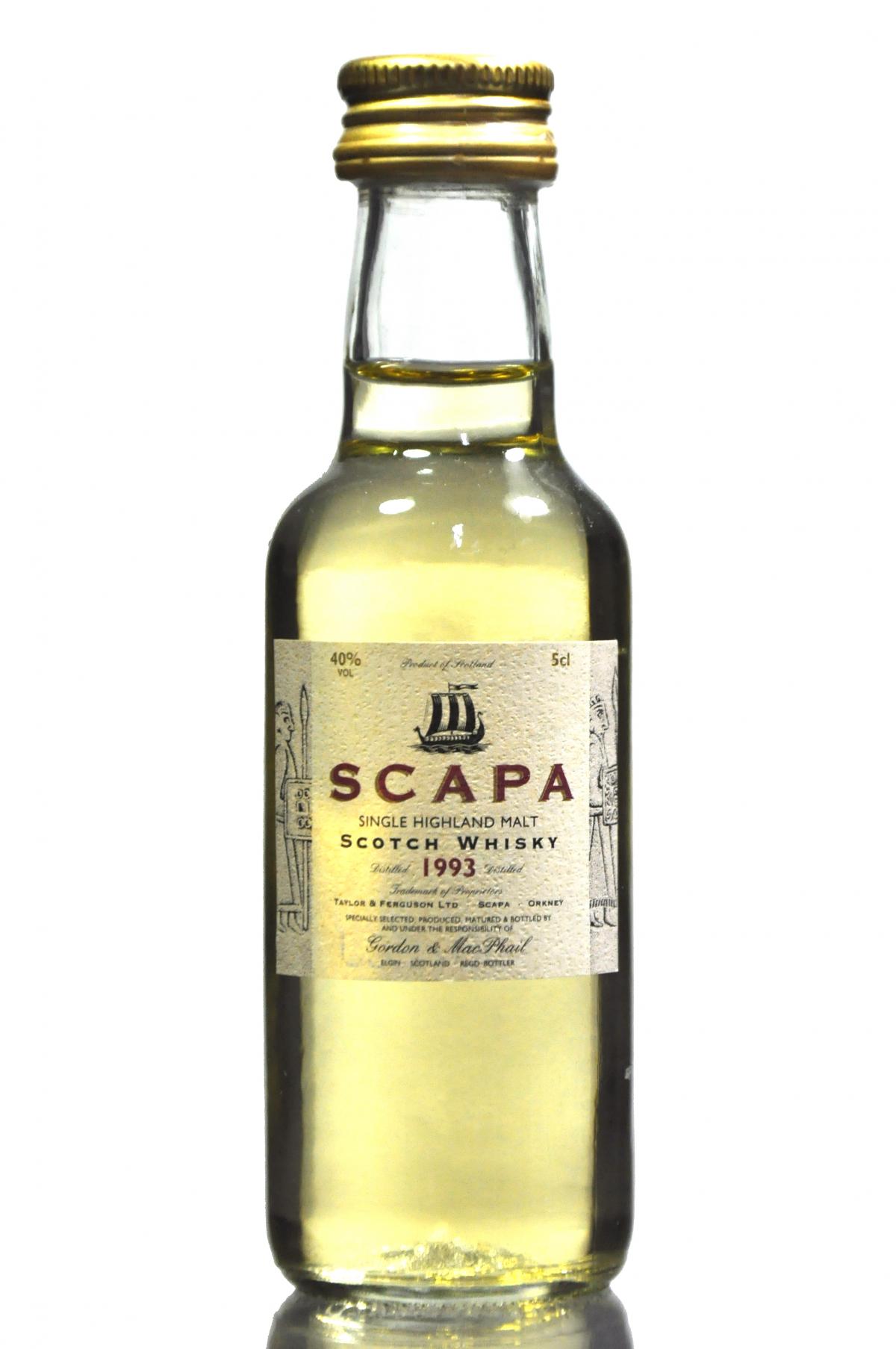 Scapa 1993 - Gordon & MacPhail Miniature