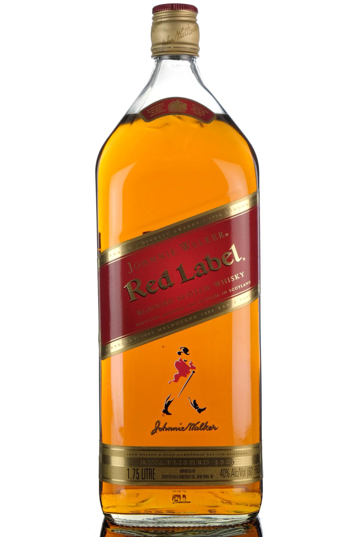 Johnnie Walker Red Label 175 Litres