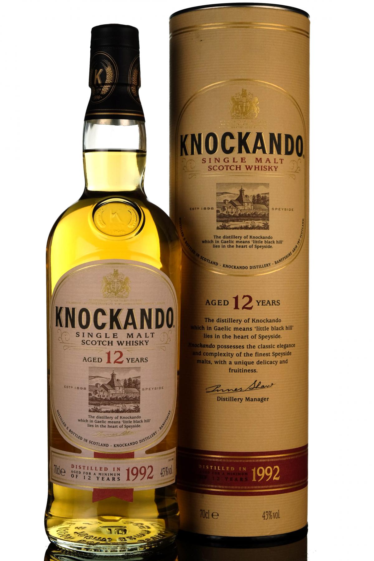 Knockando 1992 - 12 Year Old