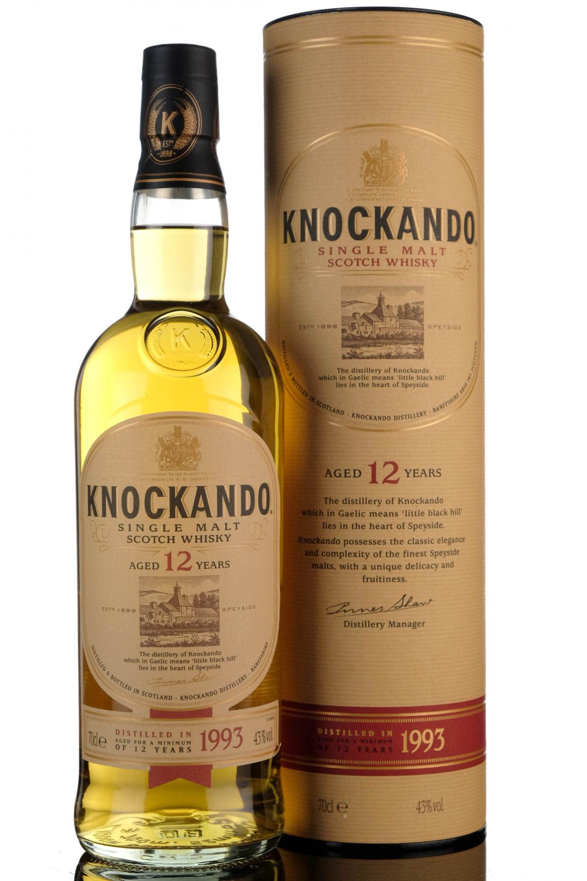 Knockando 1993 - 12 Year Old