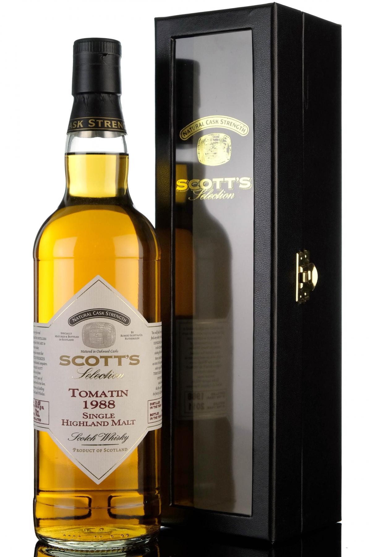 Tomatin 19882011  Scotts Selection