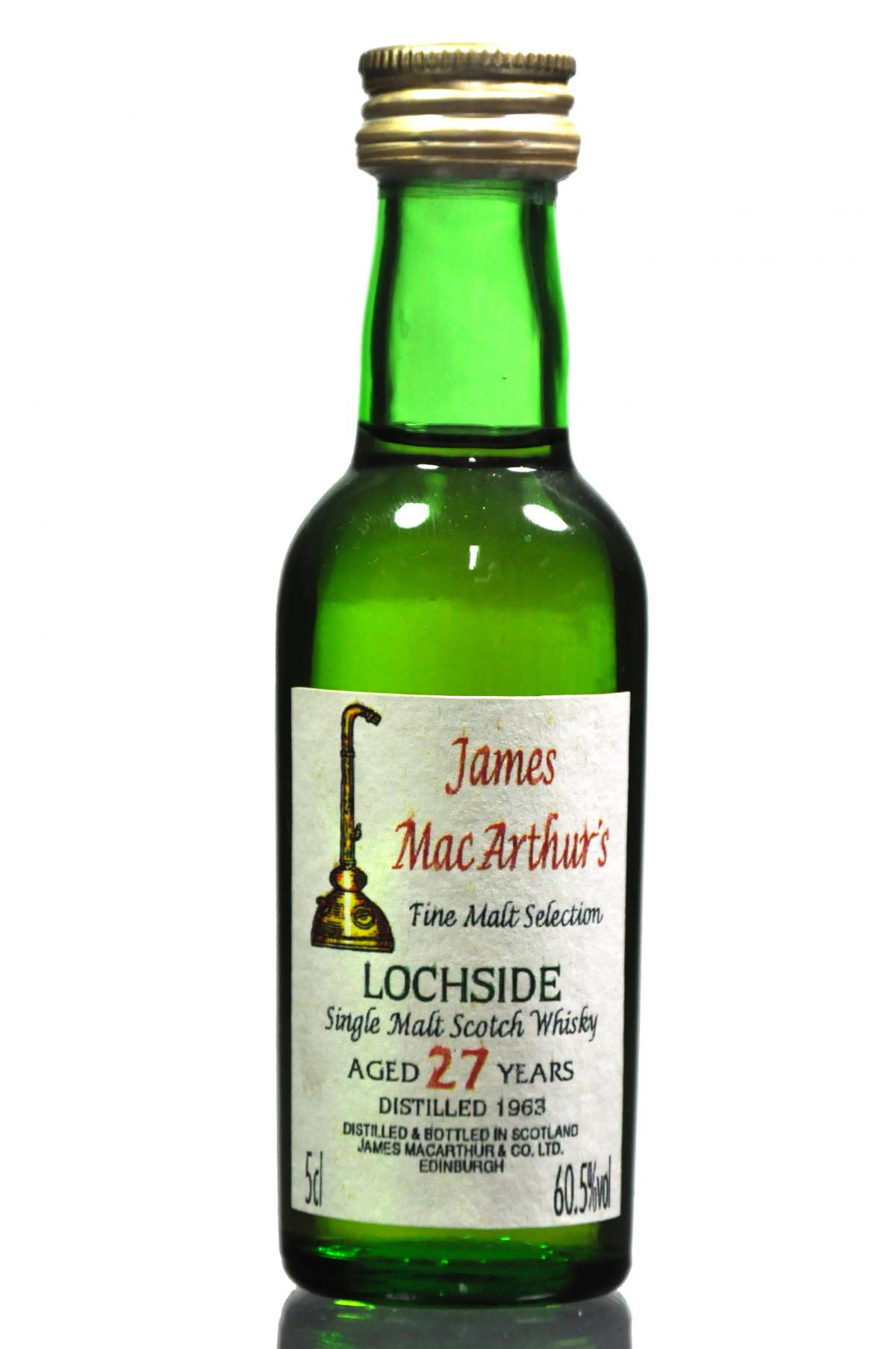 Lochside 1963 - 27 Year Old - James MacArthur Miniature