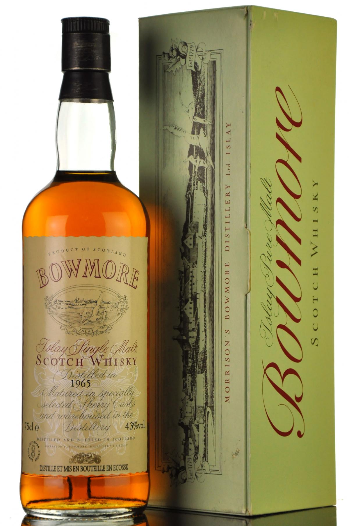 Bowmore 1965 - Sherry Cask - Vintage Label