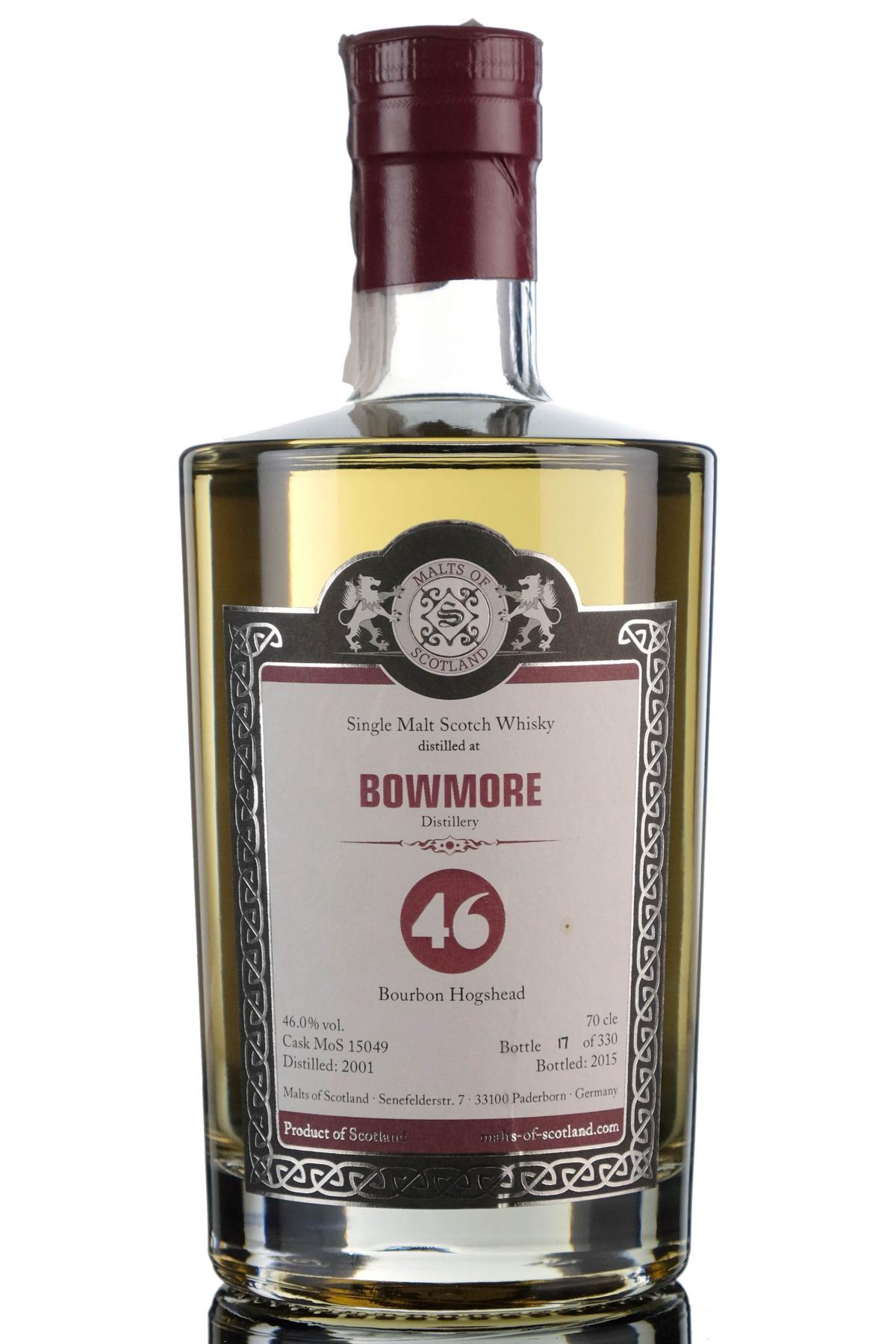 Bowmore 20012015  Malts Of Scotland