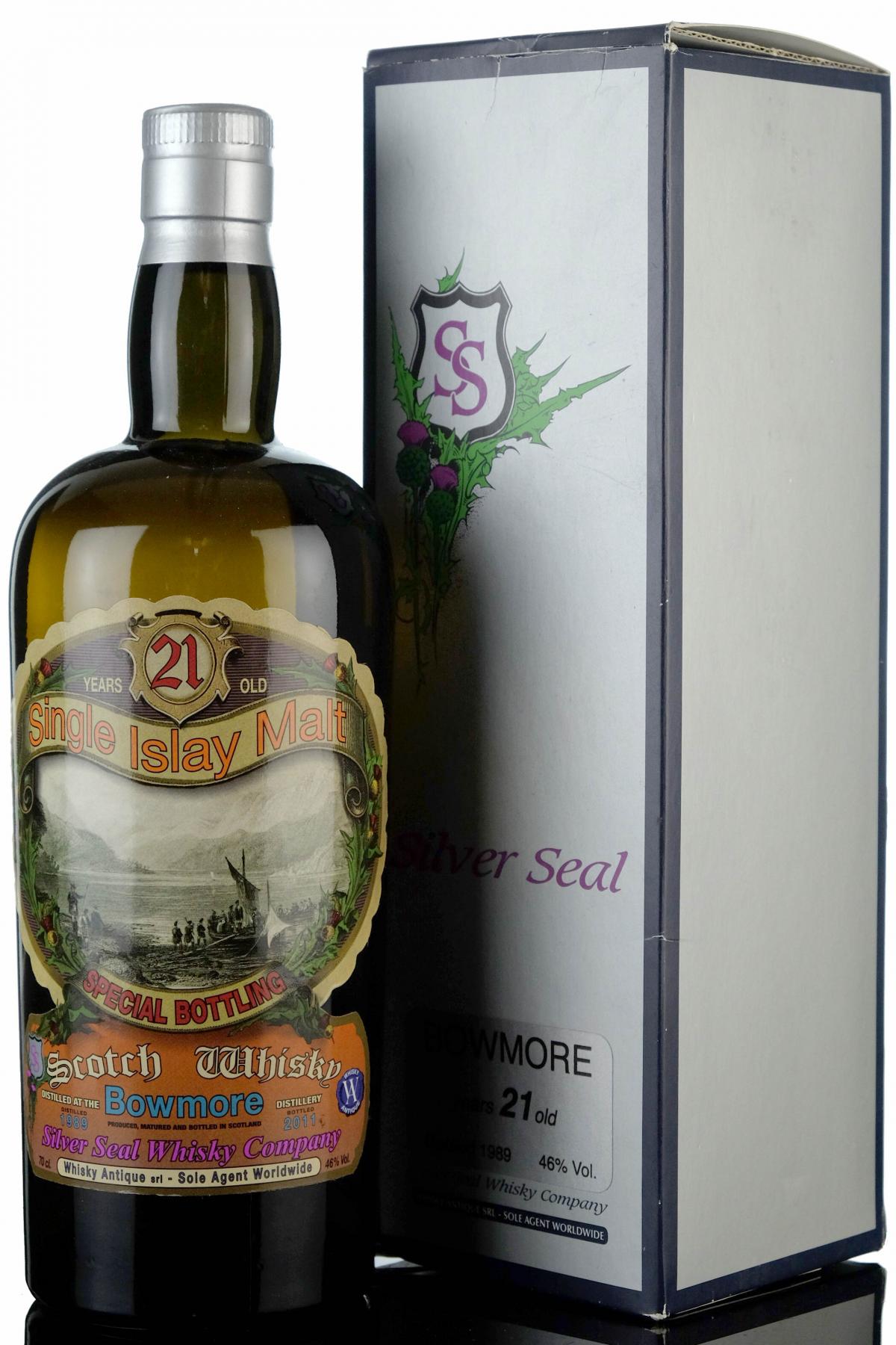 Bowmore 1989 - 2011 21 Silver Seal Single Barrel