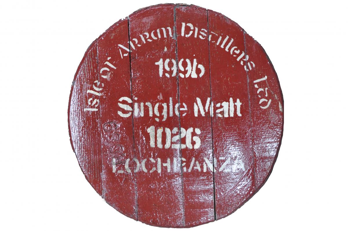 Arran Branded Cask End
