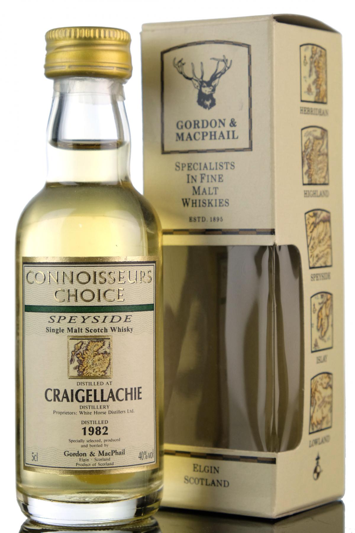 Craigellachie 1982 - Connoisseurs Choice Miniature