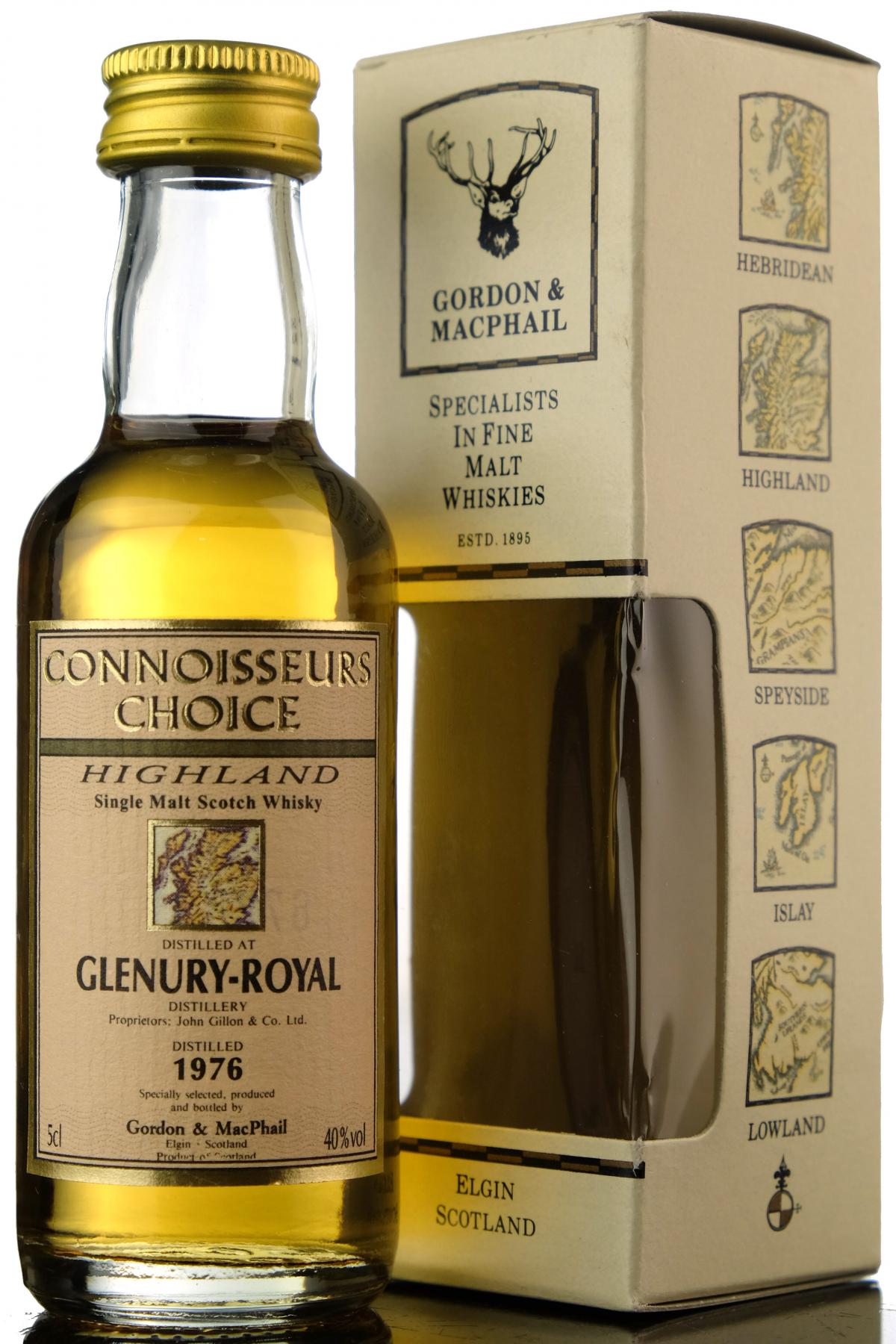 Glenury Royal 1976 - Connoisseurs Choice Miniature