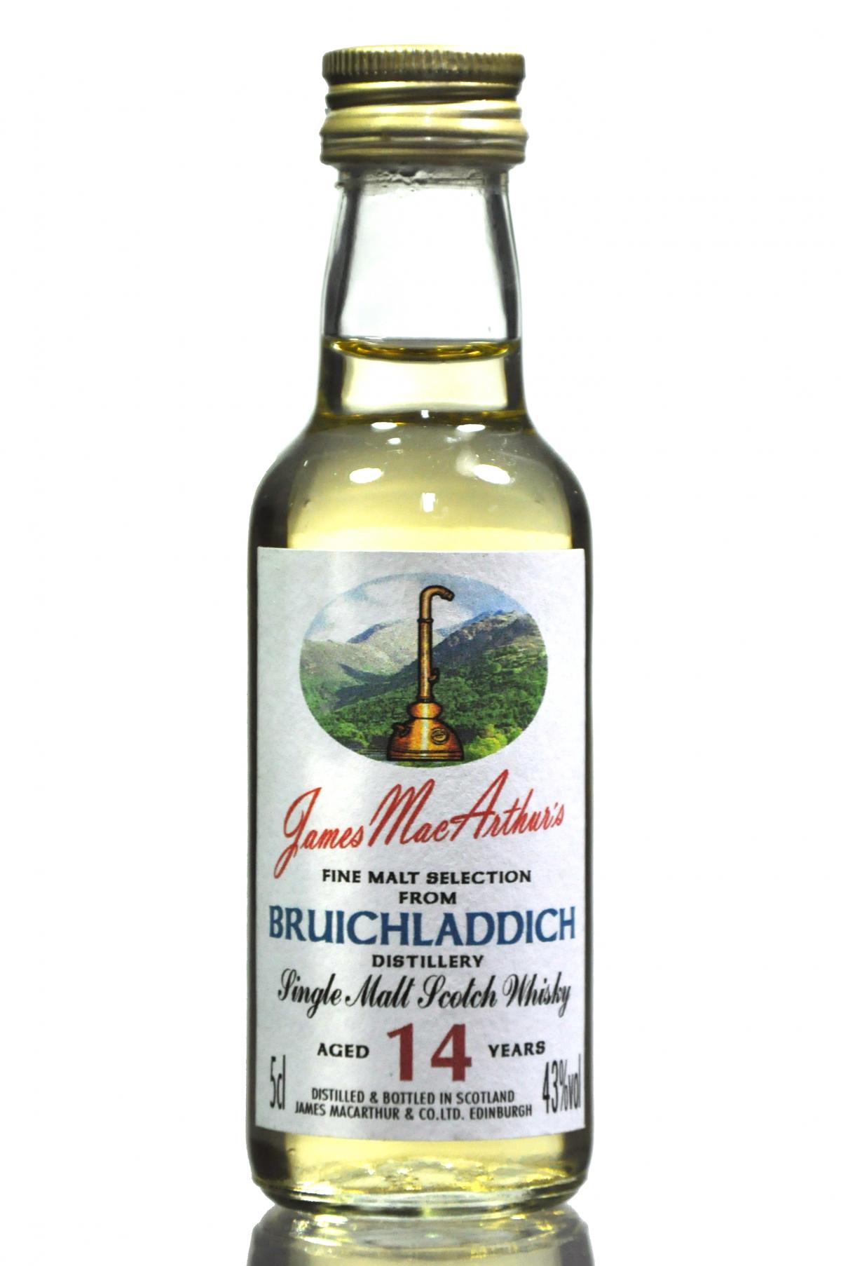 Bruichladdich 14 Year Old - James MacArthur - Fine Malt Selection Miniature