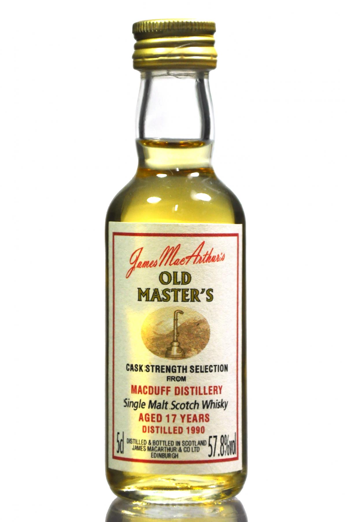 Macduff 1990 - James MacArthur - Old Masters Miniature