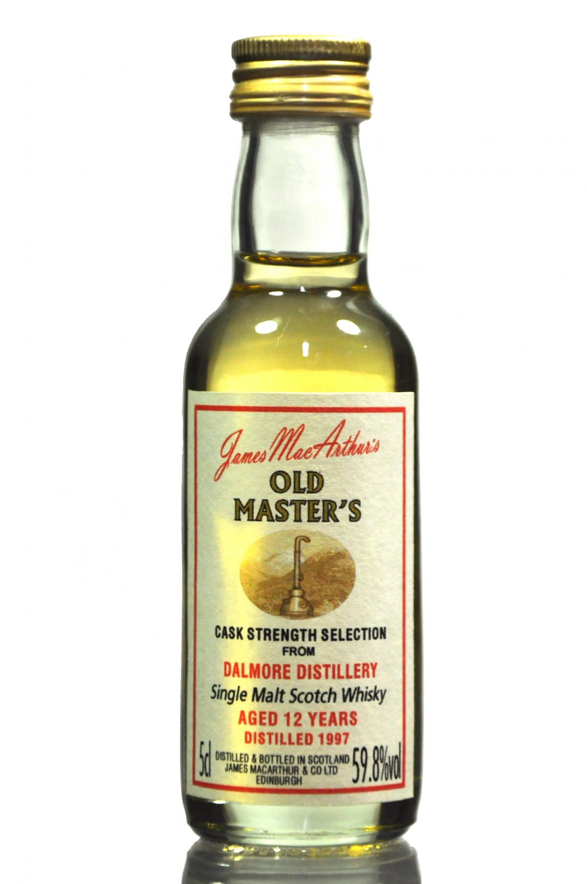 Dalmore 1997 - James MacArthur - Old Masters Miniature